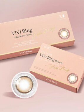 OLENS ViVi Ring Brown 1 Month Lenses